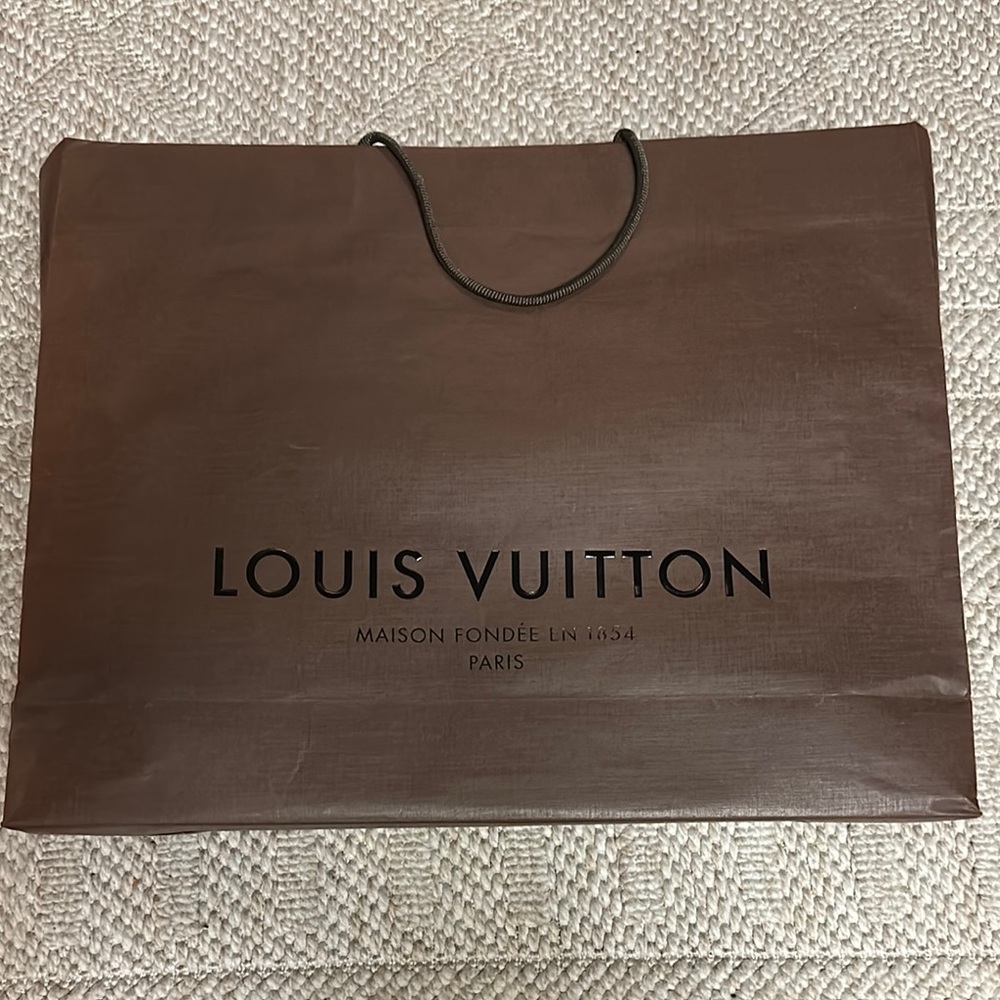 Louis Vuitton Brown Shopping Bag